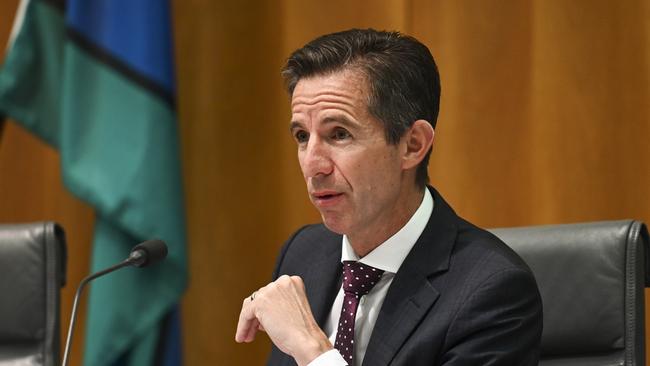 Liberal senator Simon Birmingham said the idea ‘wouldn’t work’. Picture: NCA NewsWire / Martin Ollman