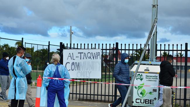 Al-Taqwa College in Truganina. Picture : Nicki Connolly