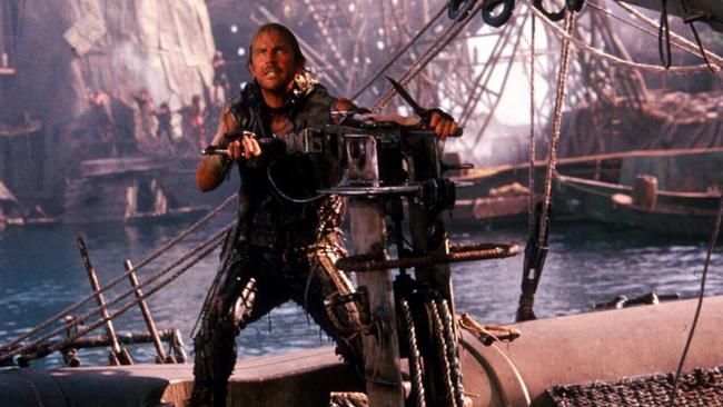 Waterworld, the 1995 movie starring Kevin Coster, could soon be a reality. Picture: Supplied