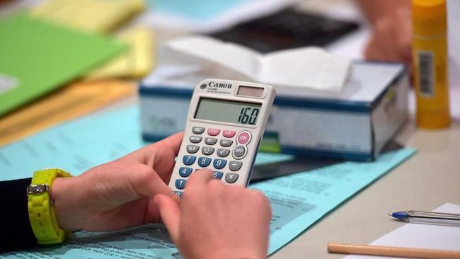 Students have been hitting the books as they undertake final exams. Picture: Warren Lynam