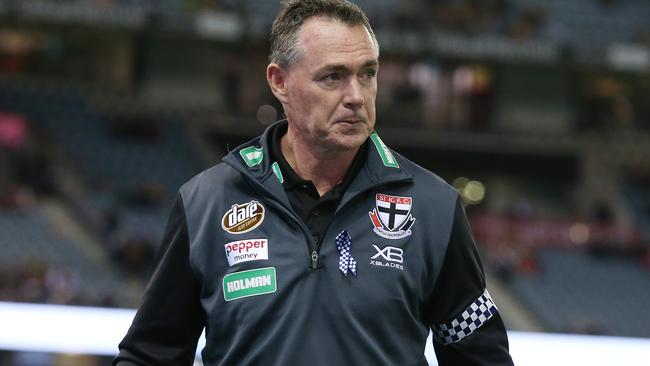 Alan Richardson needs sharp improvement from the Saints to keep his job. Picture: Michael Klein