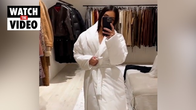 Kim Kardashian SKIMS new duvet robe you'd wear even in an Aussie summer