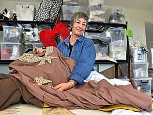 SEWING STAR: Anne Grant has been busy making costumes for the theatre world. Picture: Warren Lynam