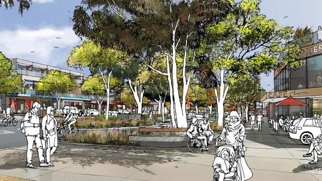 Highton Village UDF artist's impressions