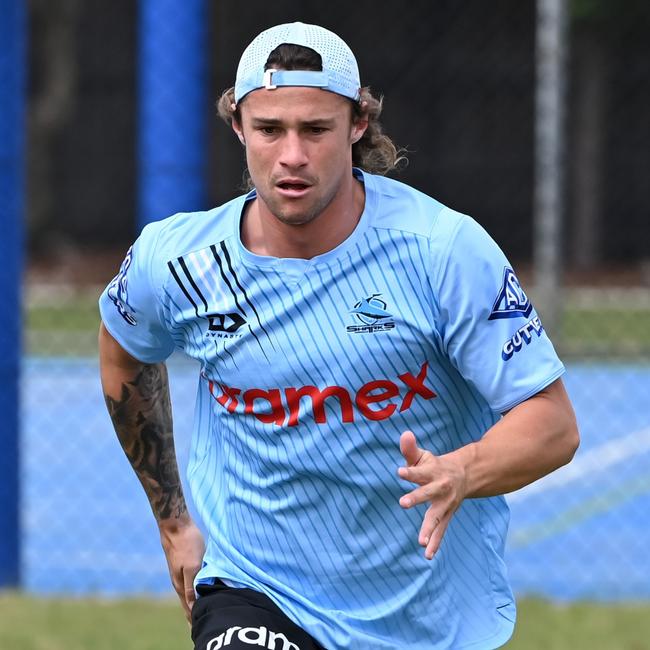 Cronulla Sharks NRL new signing Nicho Hynes. Picture: Grant Trouville/NRL Images