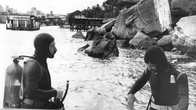 A clairvoyant’s “vision” sparked a search by divers in Sydney Harbour organised by Tony Reeves.