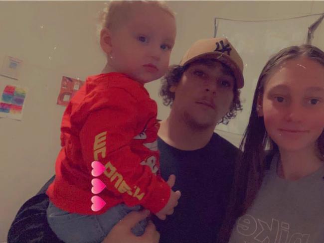 Parents of two-year-old Izaya Jasperson who died tragically in a car crash on Sarina Marlborough Rd in Clark Creek, Kira Jasperson and Javarn Doyle. Picture: Facebook