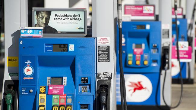 The US auto market this year is resembling the oil market of 2008, when oil prices rocketed to record levels and lifted inflation around the world. Picture: AFP