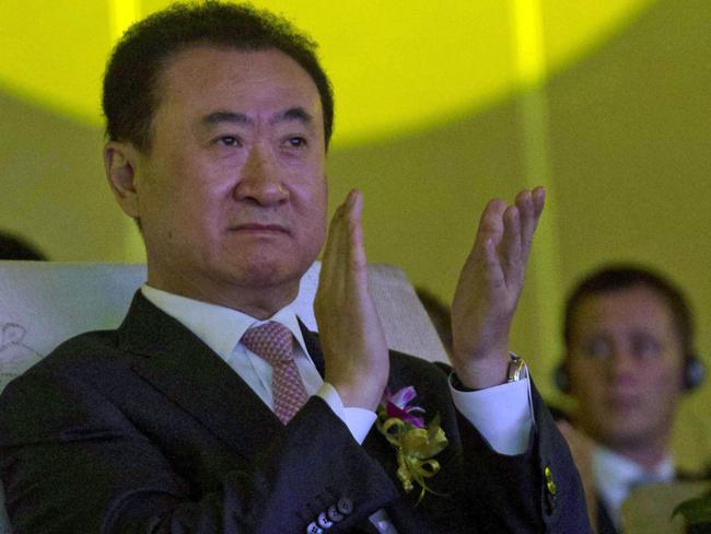 China’s richest ... Wanda Chairman Wang Jianlin is the richest man in China. Picture: AP