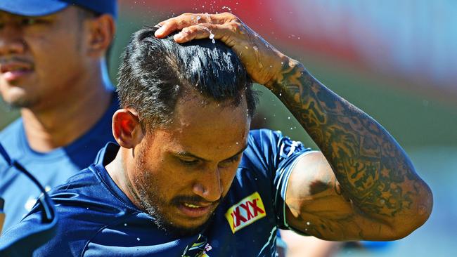 Ben Barba has had his NRL contract torn up over the latest allegations. Picture: Zak Simmonds