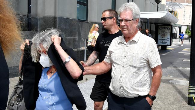 The pair are charged with wilful damage after footage allegedly captured them keying cars. Picture: NCA NewsWire / John Gass