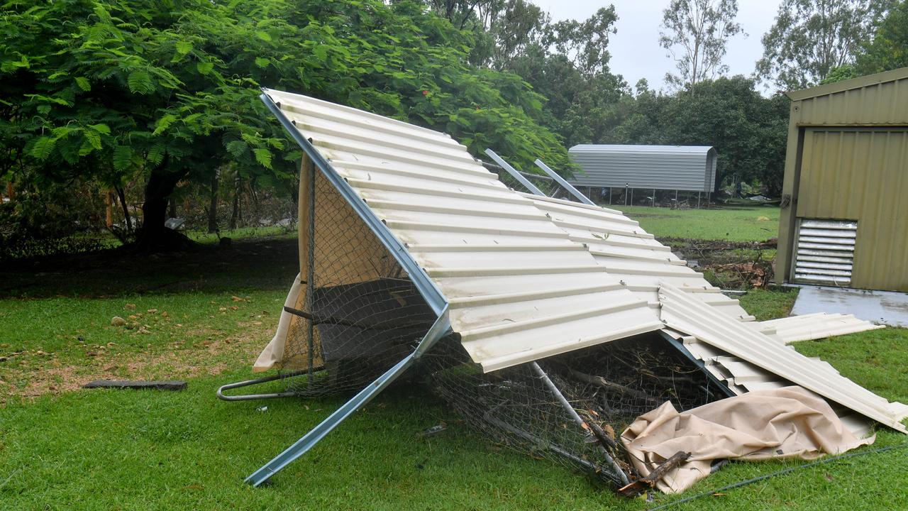 Home affected by flooding along Forrestry Road, Bluewater. Picture: Evan Morgan