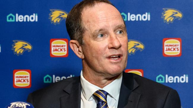 Don Pyke has been appointed CEO of the West Coast Eagles. Picture: West Coast Eagles.