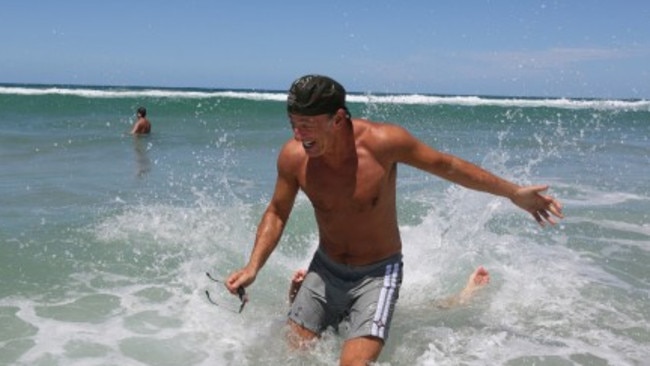 Bruce Springsteen on the Gold Coast in 2014 in an image posted on his Web page.