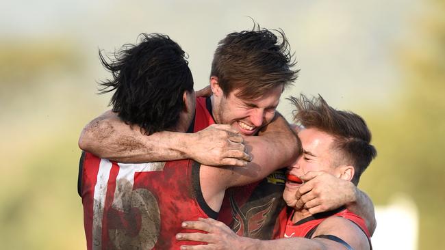 Knox celebrated a breakthrough Division 1 win on Saturday.