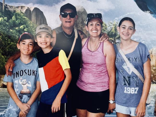 Levi’s family has been splitting their time between Melbourne and Numurkah since the accident happened. Picture: Supplied