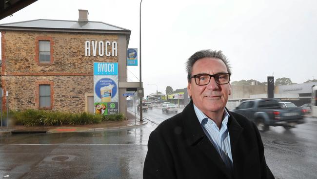 RSL CEO Kim Henshaw at the RSL-owned Avoca, which is in the path of potential South Rd projects. Picture: AAP / Dean Martin