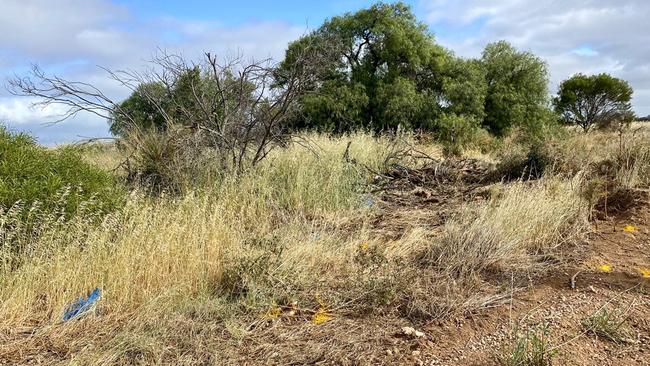 A boy, 16, died in the crash at Kadina. Picture: Georgia Westgarth/Nine News Adelaide