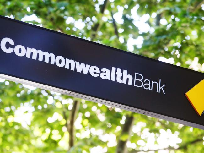 24/10/2017: Generic pictures of Commonwealth Bank logo. Hollie Adams/The Australian