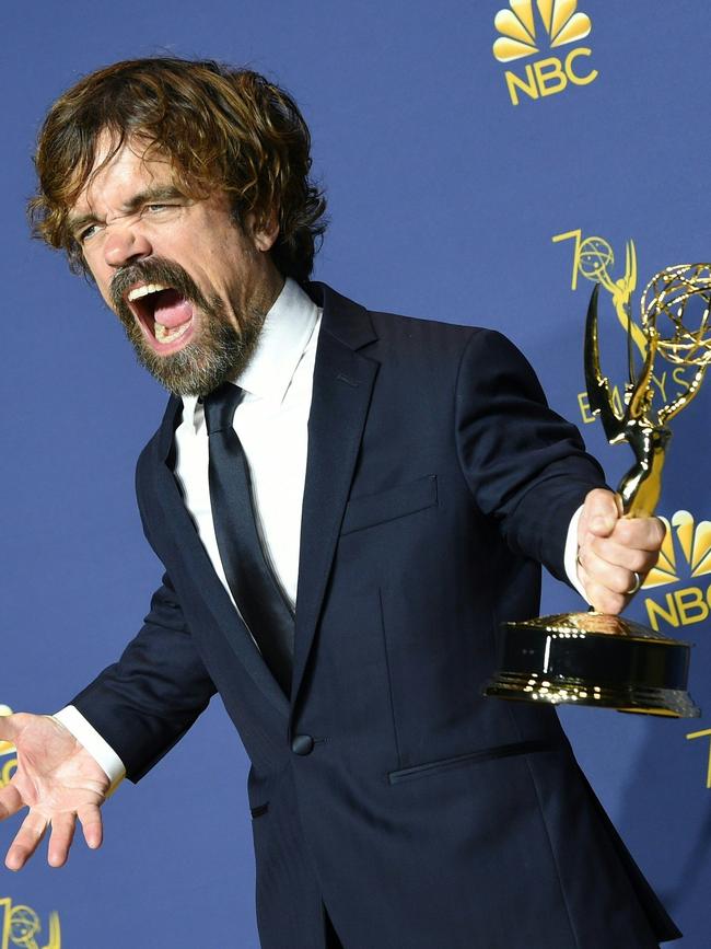 At the Emmy Awards in 2018. Picture: Valerie Macon/AFP