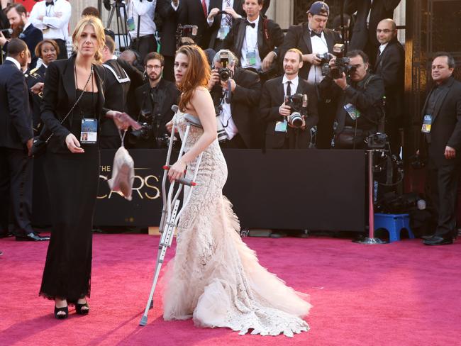 Kristen Stewart 85th Annual Academy Awards Red Carpet Picture: Getty