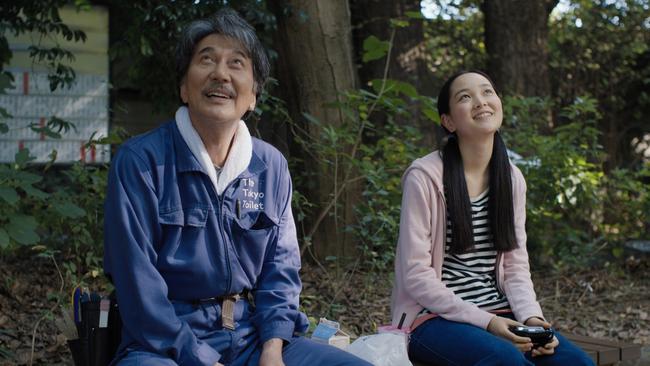 Koji Yakusho and Arisa Nakano in Wim Wenders’ film Perfect Days