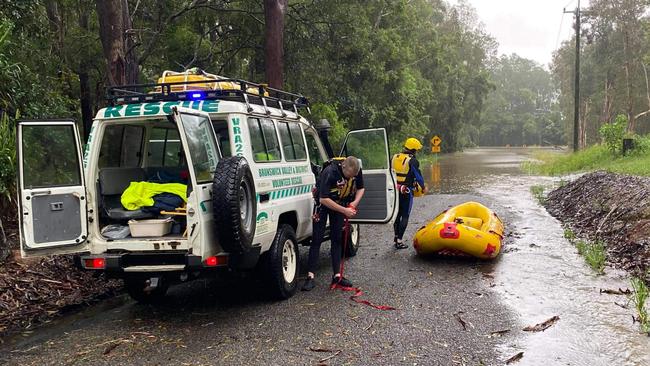 VRA FLOOD HELP: Members from three units of the region's Volunteer Rescue Association have formed a strike team and are working out of Port Macquarie to assist their emergency services colleagues with flood and storm rescues.