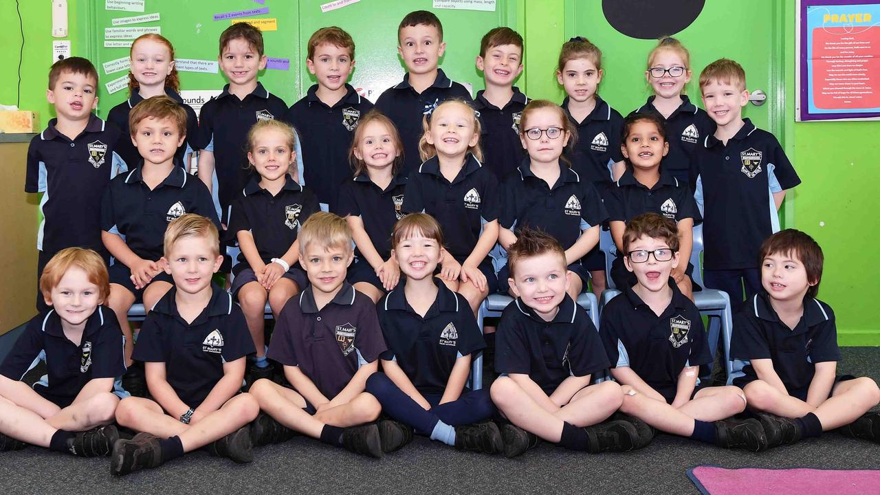 St Mary's Catholic Primary School Prep Students 2022. Photo: Patrick Woods.