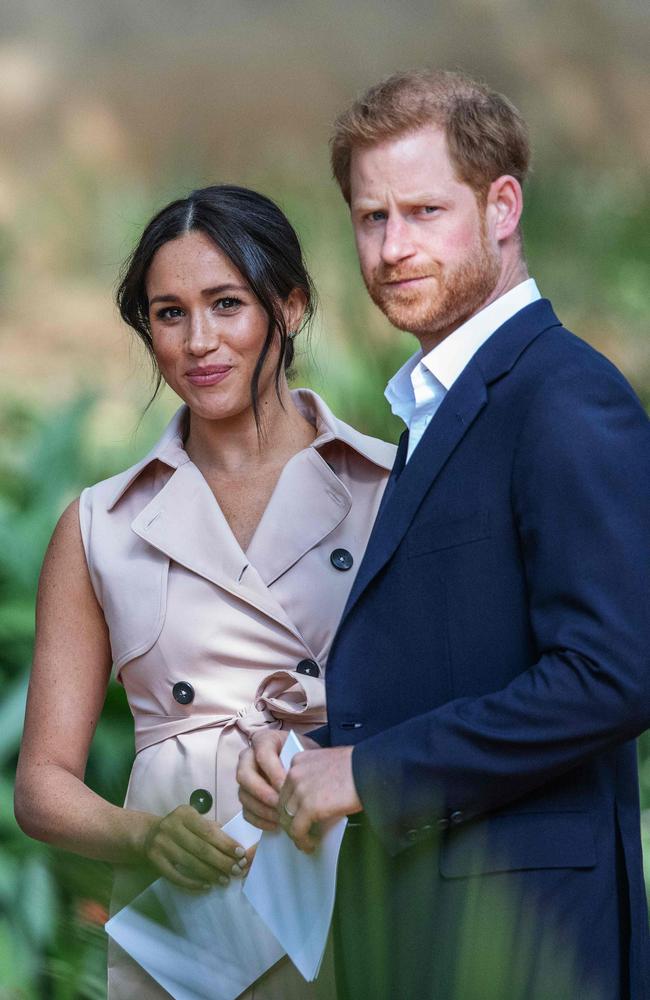 Harry and Meghan. Picture: AFP