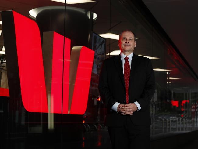 New Westpac CEO Peter King pictured on Thursday 2 April 2020. Picture: Nikki Short