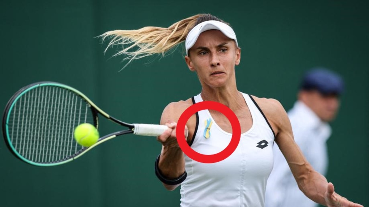 Wimbledon 2022: Lesia Tsurenko breaks all-white dress code for