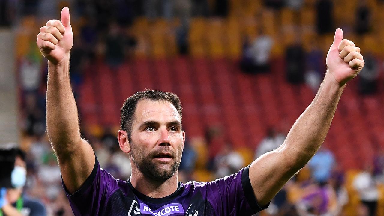 Cameron Smith is the favourite to win the Clive Churchill Medal. (Photo by Bradley Kanaris/Getty Images)