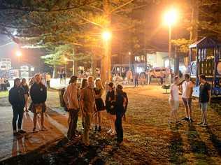 File photo of Schoolies at Byron Bay. Picture: Patrick Gorbunovs