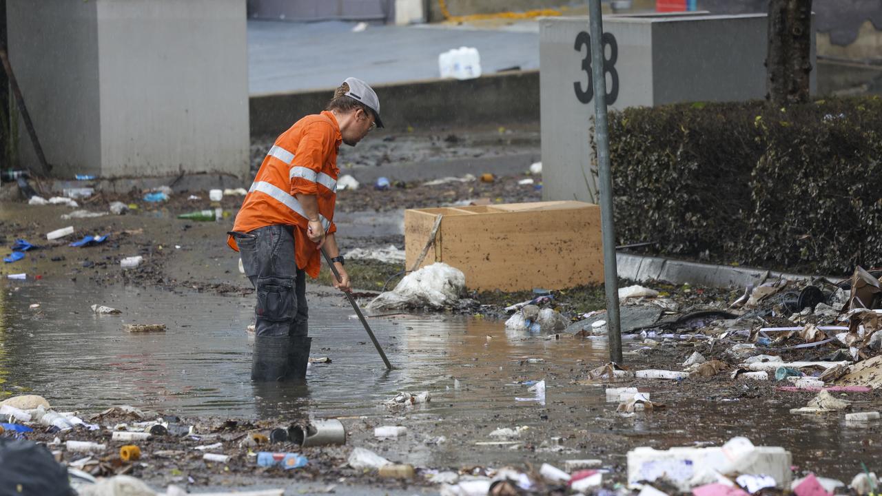 After weeks of severe rainfall, storms and heavy showers have wrecked havoc across Brisbane, residents will hopefully be in for a dry weekend. Picture: Peter Wallis/Getty Images.