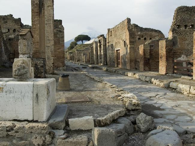 Authorities at the Pompeii tourist site has called on visitors to be more aware of the area’s cultural heritage following the man’s mistake. Picture: iStock
