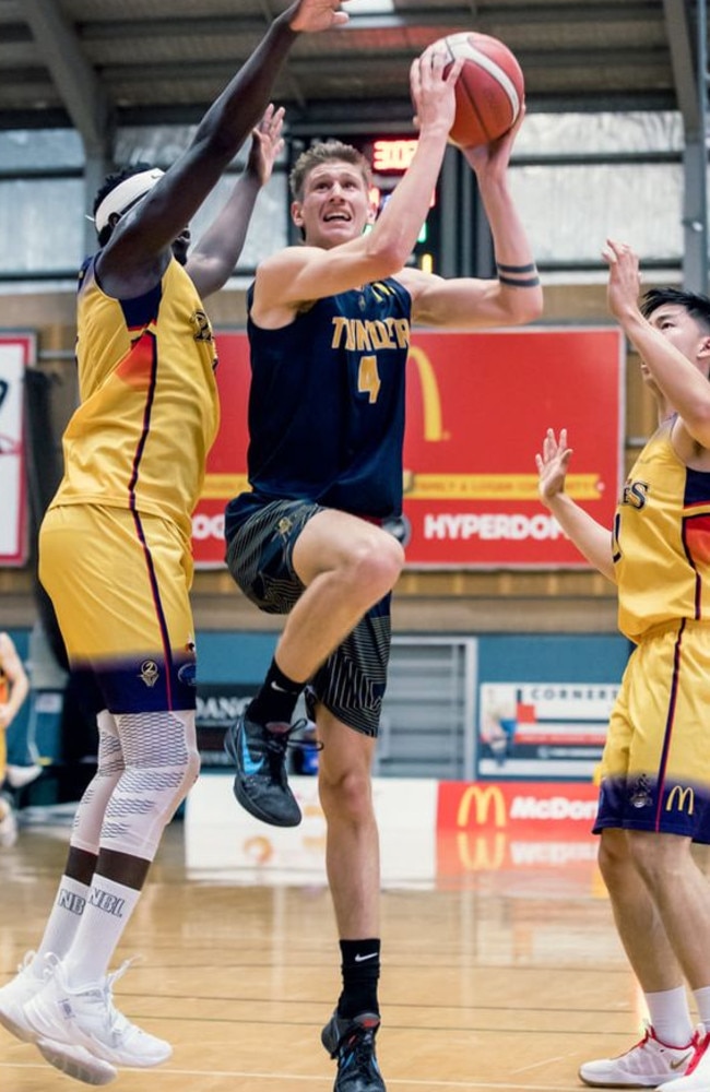 BBC graduate and NBL player Kian Dennis.