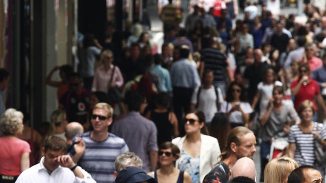 Australia’s annual net overseas migration exploded after 2003.