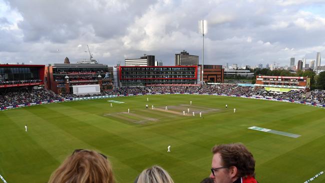 The view from high up in the stands. Picture: AFP