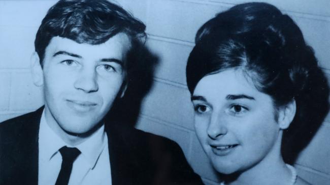 Vili and wife Rosemary in their late teens. Picture: Supplied