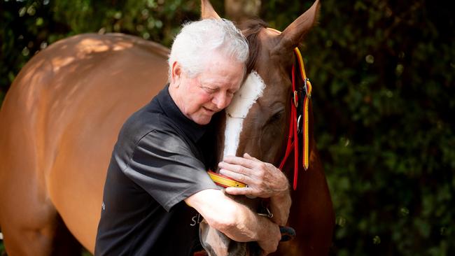 Terminally ill trainer Bill Ryan says he will defy doctors’ orders to watch Still A Star in the All-Star Mile. Picture: Sharon Lee Chapman.