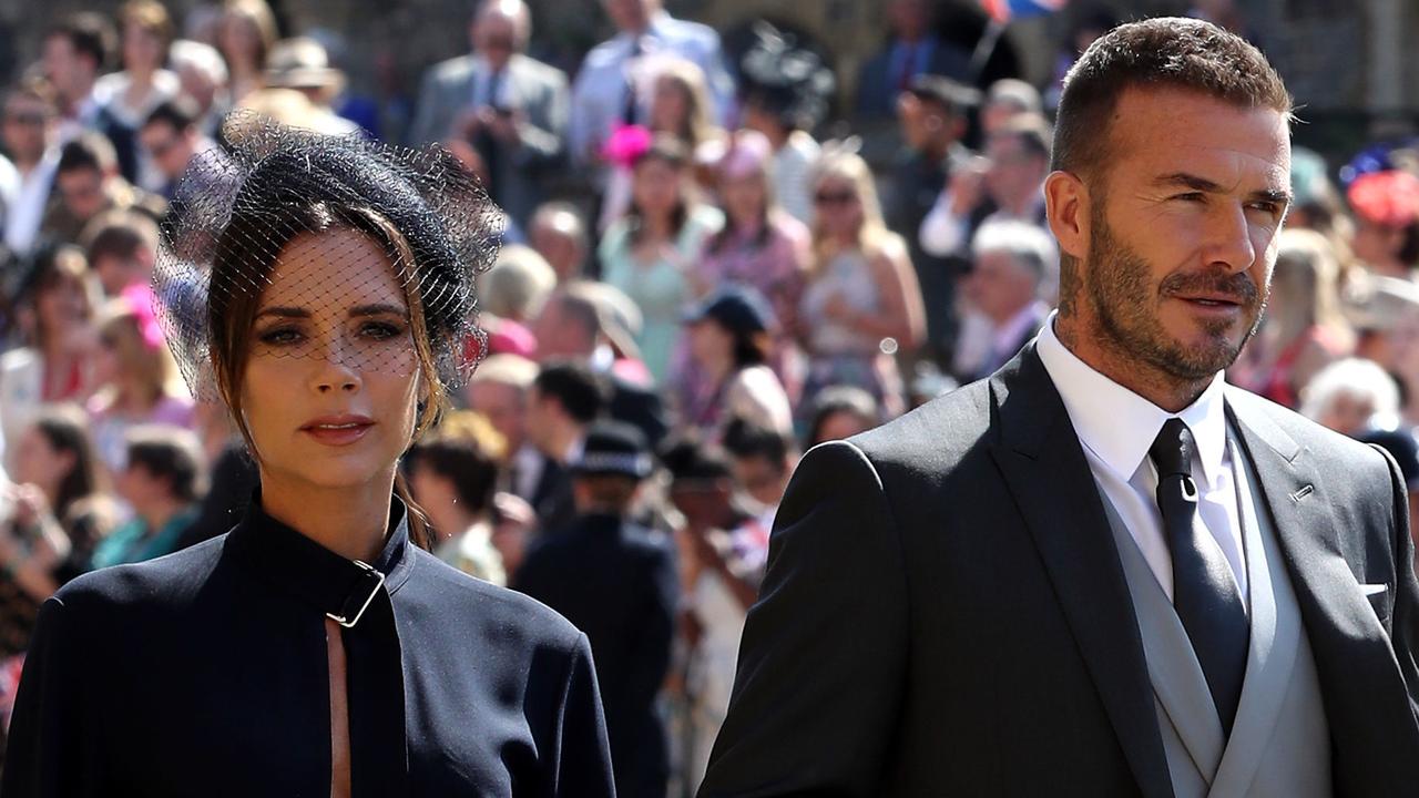 David Beckham in Dior Homme Suit, Royal Wedding