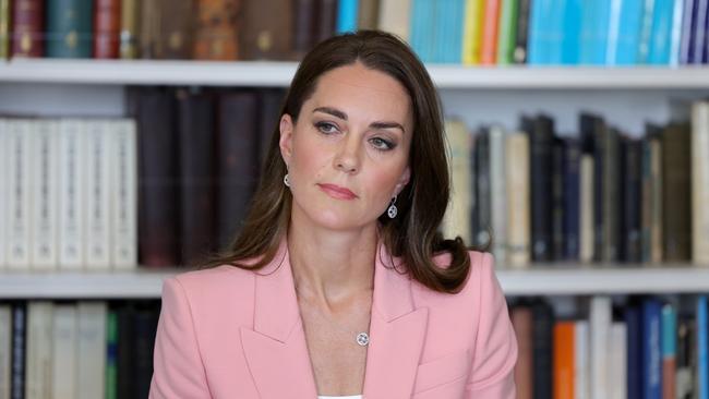 Kate listens as she hosts a roundtable with Government ministers this week. Chris Jackson – WPA Pool/Getty