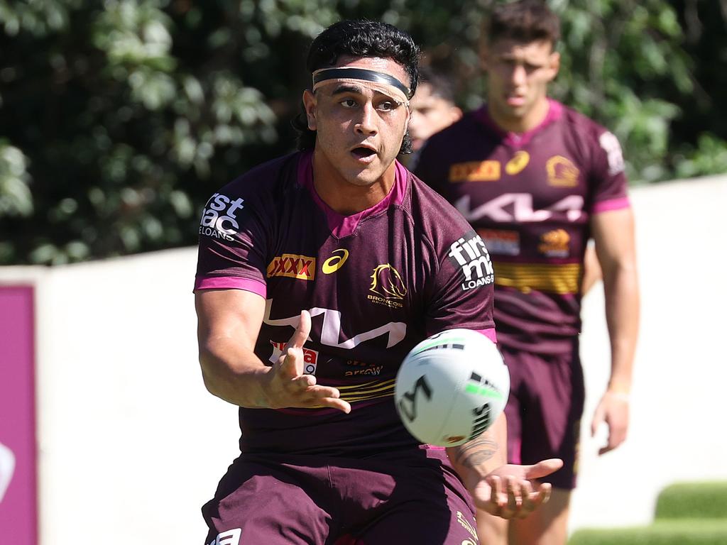 Keenan Palasia has left the Broncos for the Titans. Picture: Liam Kidston