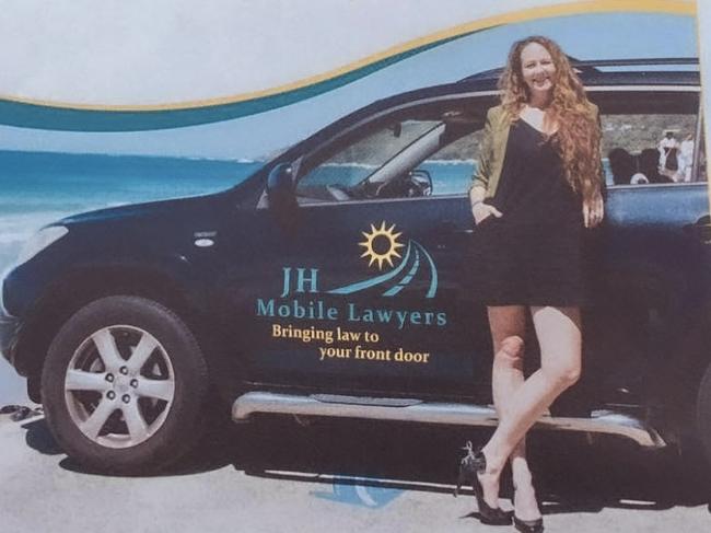Jessica Rose Riddell, Principal of JH Mobile Lawyers, Goonellabah.