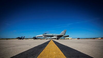 F/A-18 Classic Hornet. Supplied.