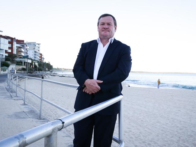 Cronulla Mayor Kent Johns has been interviewed regarding a proposal to mark the anniversary of the Cronulla Riots with a street march. He is opposed to the idea.