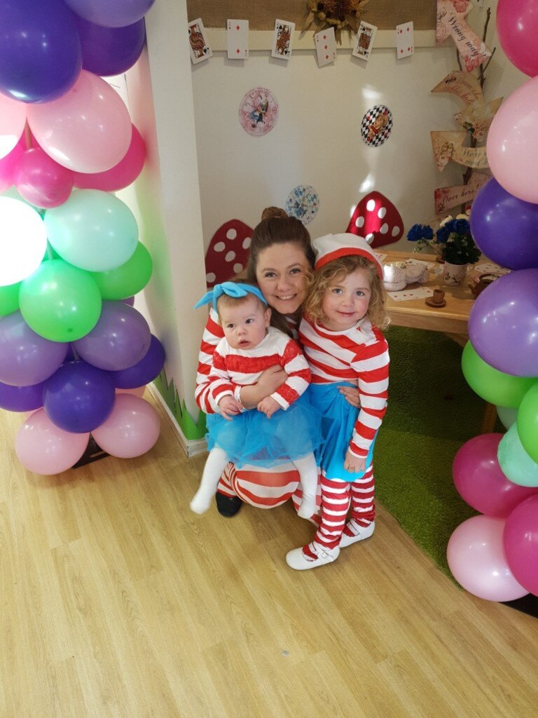 Marnie, Chelsea and Milla dressed as Where’s Wenda for Book Week.