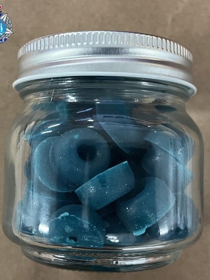 A boy has been slapped with a string of drug charges after allegedly making drug-laced gummies that sent two teenagers to hospital. Picture: WA Police.