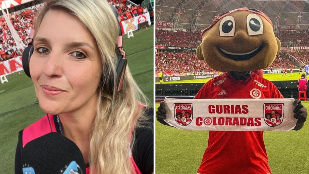 Football Mascot Accused Of Sexually Harassing Female Reporter Gisele Kumpel Daily Telegraph 