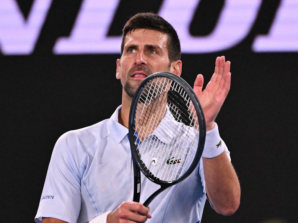 Novak Djokovic steps out in 24 shoes as he makes winning